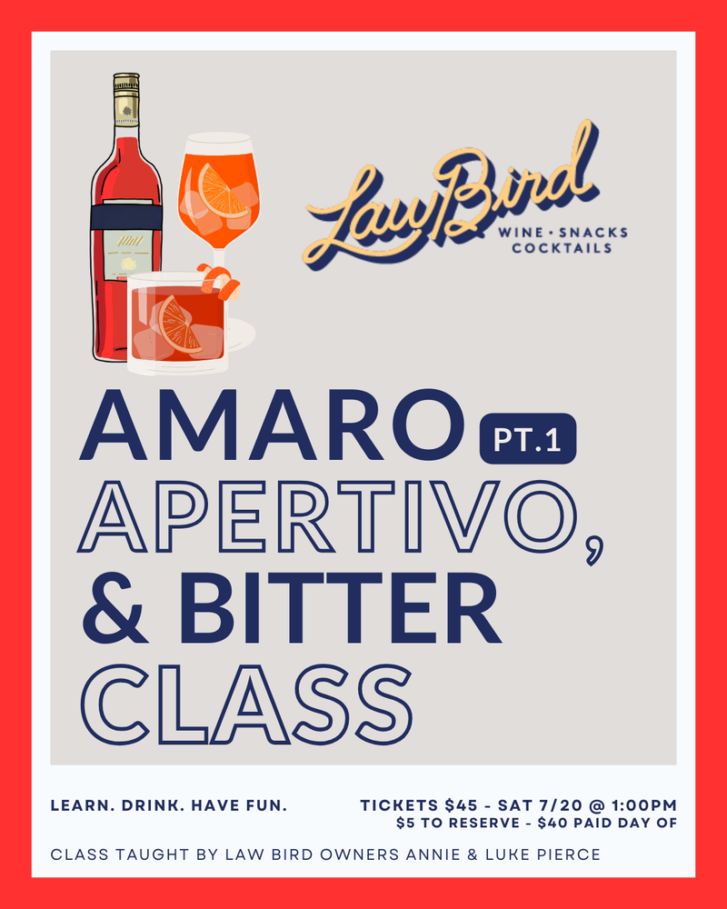 Amaro Pt. 1 Class Reservation - SATURDAY 7/20 at 1:00pm