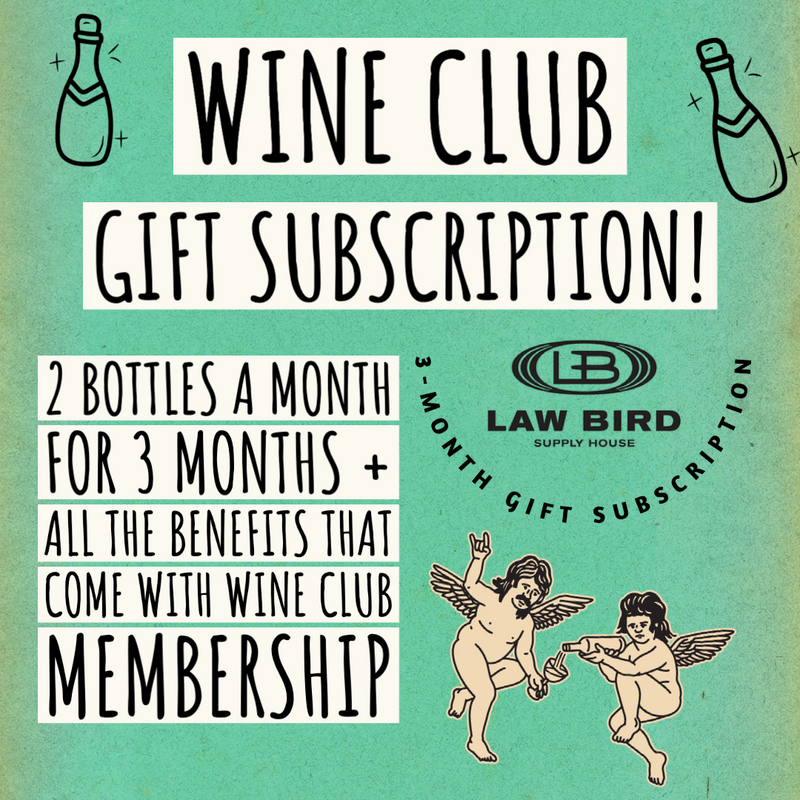 Gift Wine Club Subscription - 3 Months